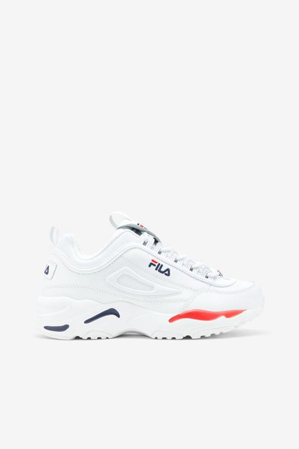 Zapatillas Fila Mujer Blancas / Azul Marino / Rojas - Disruptor 2 X Ray Tracer White - España 765312